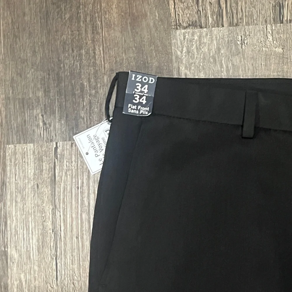 FINAL PRICE Men's IZOD Black Dress Pants